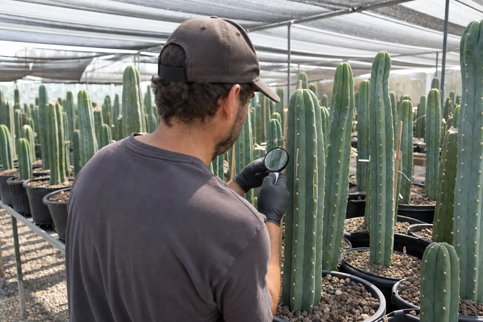 Cochinilla y ácaros en Trichocereus: protocolo IPM para lotes profesionales