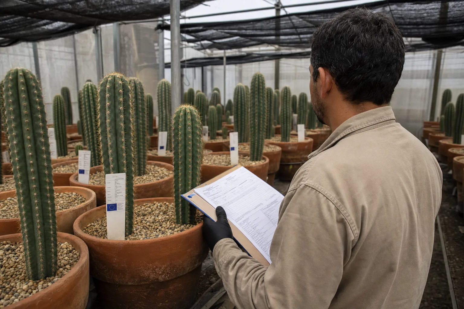 Documentación fitosanitaria UK e UE para envíos de cactus columnaras